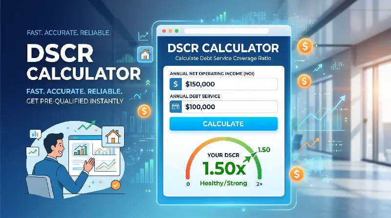 DSCR Calculator Free DSCR Calculator Formula and Workflow
