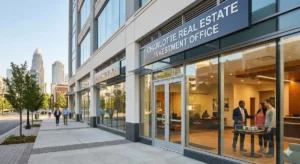 Curtis Waters Broker-in-Charge conducting a real estate portfolio evaluation for NC and SC properties.