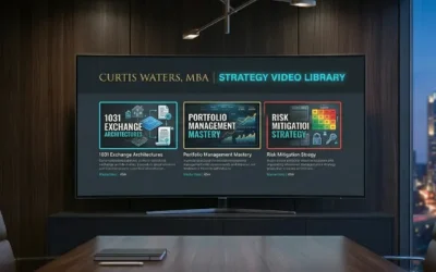 Real Estate Strategy Video Library | Curtis Waters, MBA